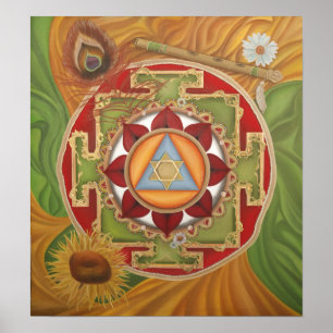 Poster Krishna Yantra