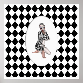 Poster KRW Harlequin Cameo