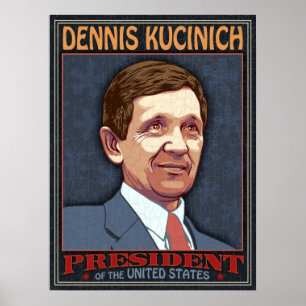 Poster Kucinich, président