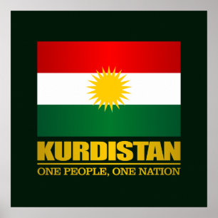 Poster Kurdistan (One People, One Nation)