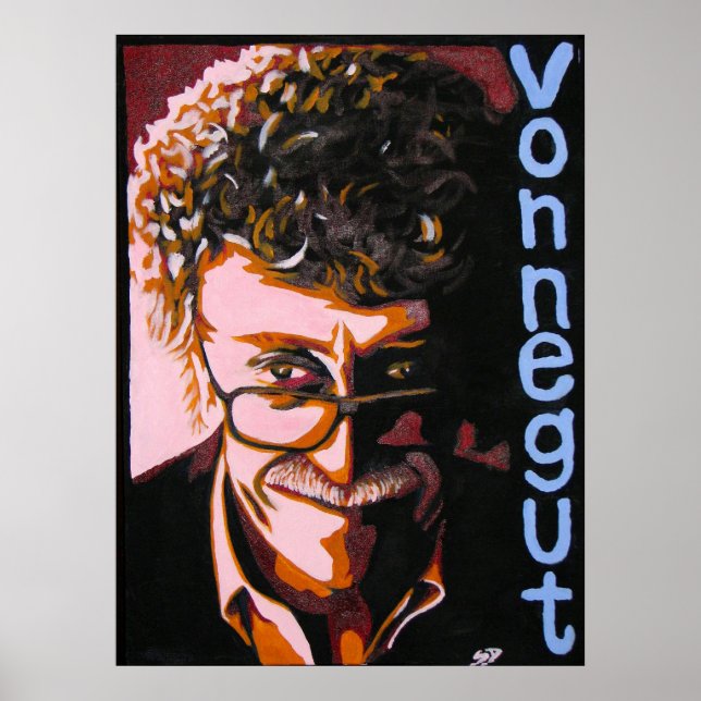 Poster Kurt Vonnegut (Devant)