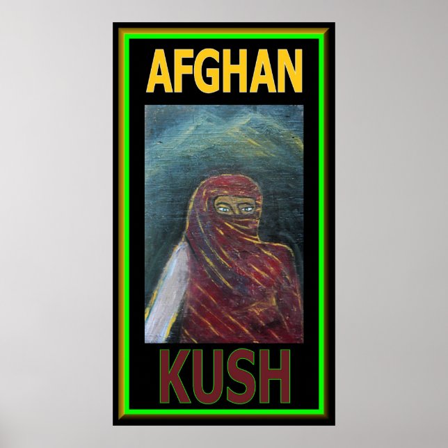 POSTER KUSH AFGHAN (Devant)