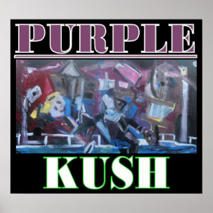 POSTER KUSH VIOLET