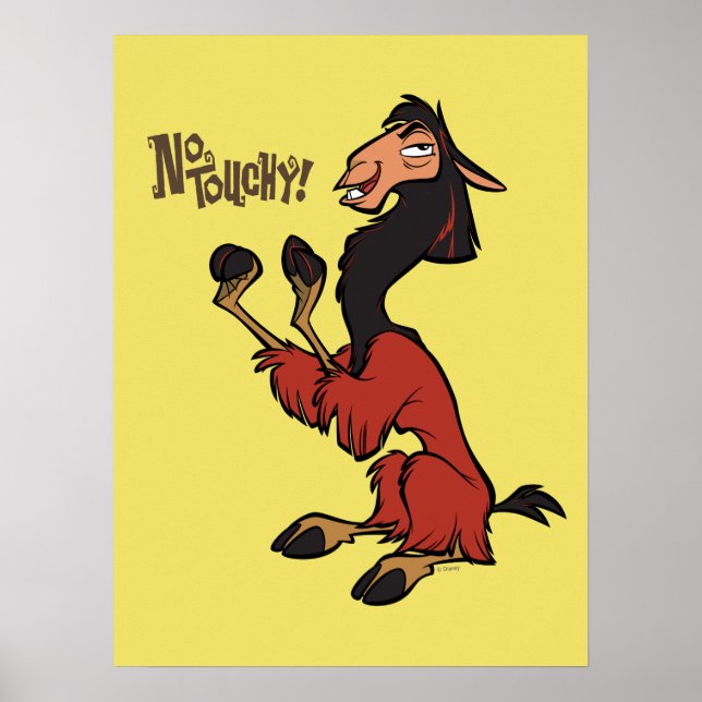 Poster Kuzco - Pas toucher (Devant)