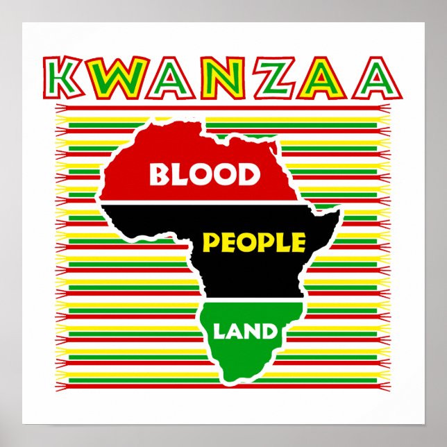 Poster Kwanzaa (Devant)