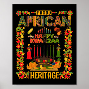 Poster Kwanzaa Idée De Tenue Pour Femmes & Novelty Kw