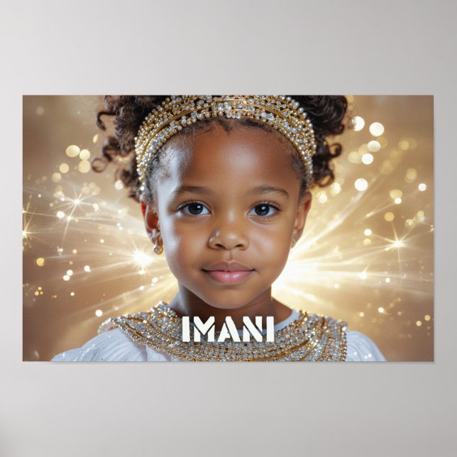 POSTER KWANZAA - IMANI - (Devant)
