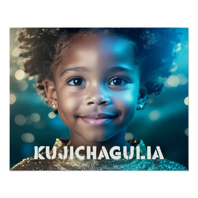 POSTER KWANZAA - KUJICHAGULIA -  (Devant)