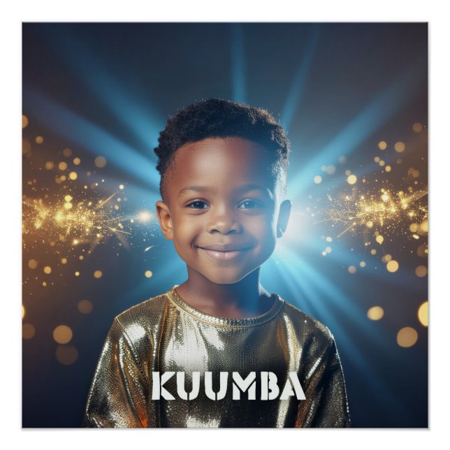 POSTER KWANZAA - KUUMBA -  (Devant)