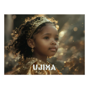 POSTER KWANZAA - UJIMA -
