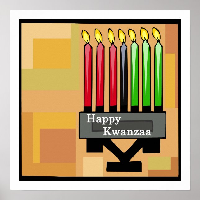 Poster kwanzan (Devant)