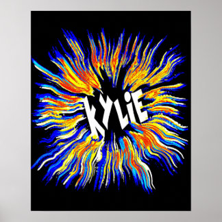 Poster Kylie Nom Art