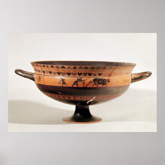 Poster kylix noir (Devant)