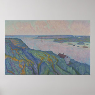 Poster Kyrkesund, 1911 (huile sur la toile)