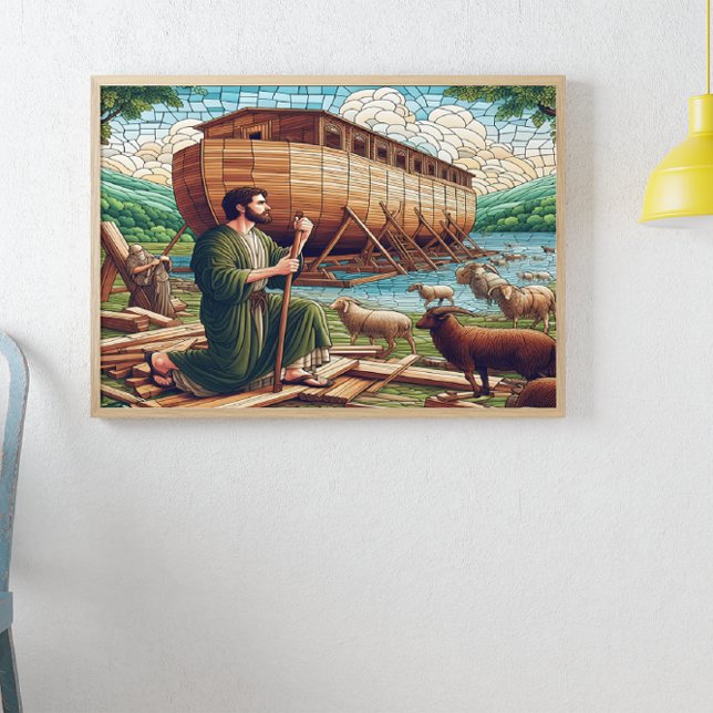 Poster L’appel divin de l’Arche de Noé se déroule (Créateur téléchargé)
