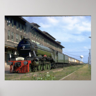 Poster L&N 4-6-2 avec "Flying Scotsman_Trains