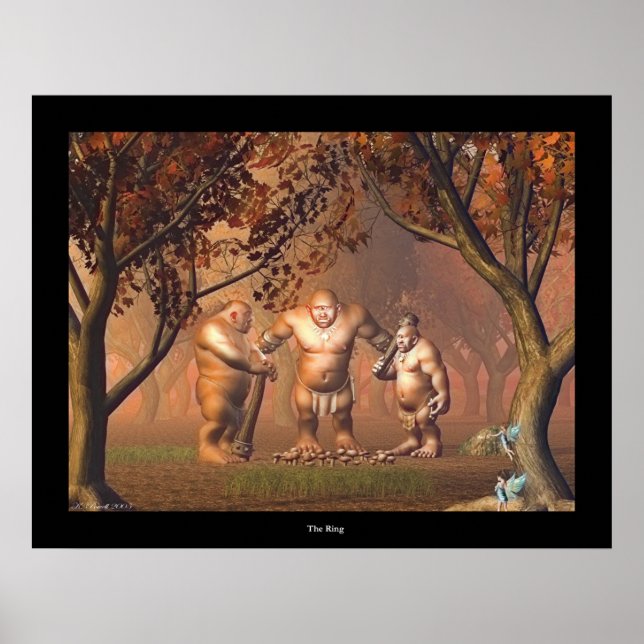 Poster La bague (Devant)