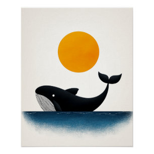 Poster La baleine