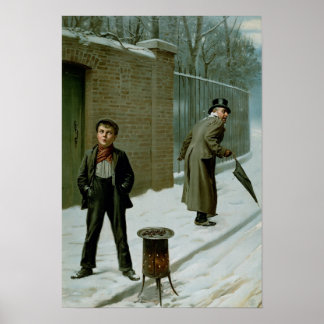 Poster La balle de neige - Coupable ou non coupable