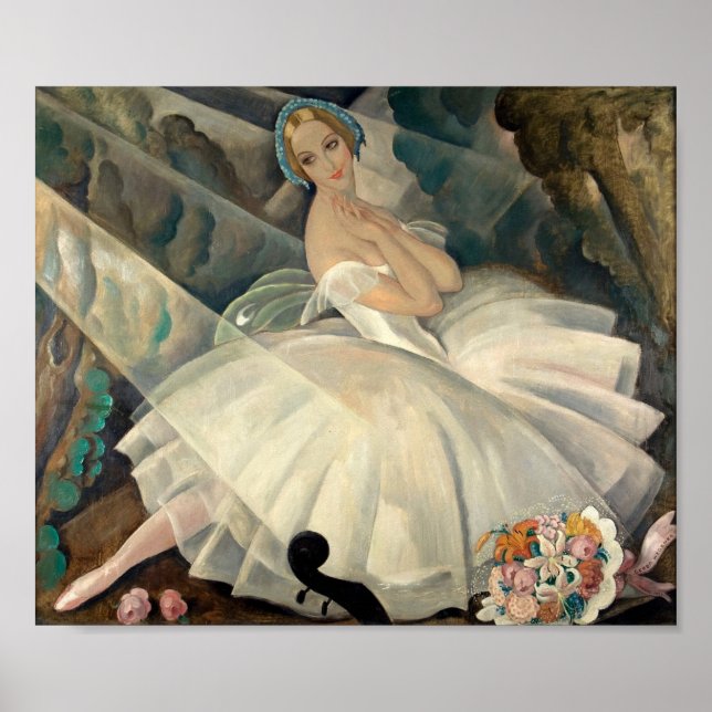 Poster La Ballerina Ulla Poulsen - Gerda Wegener (Devant)
