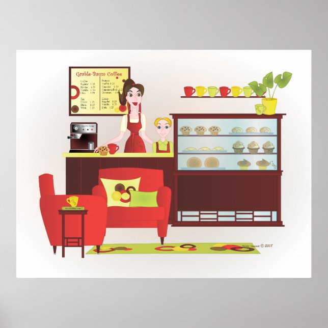 Poster La Barista (Devant)