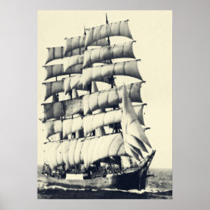 Poster La barque Pamir