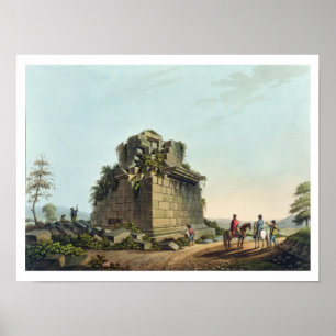 Poster La base d'une colonne colossale près de Syracuse,