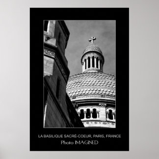 POSTER LA BASILIQUE SACRÉ-COEUR, PARIS, FRANCE