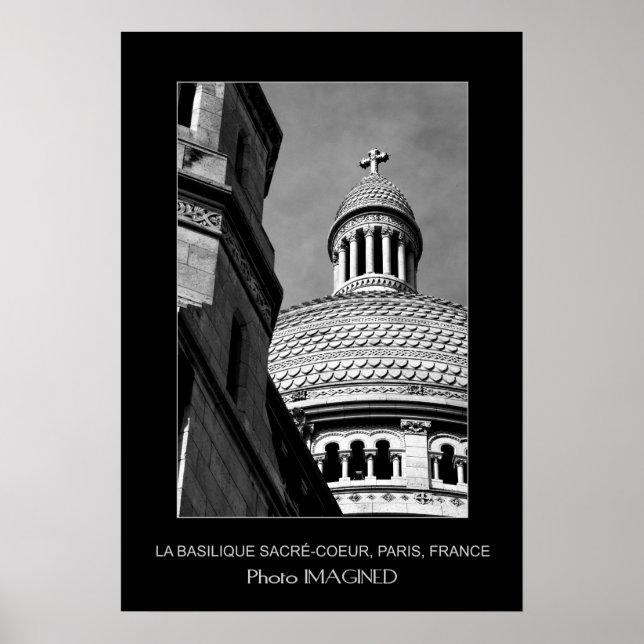 POSTER LA BASILIQUE SACRÉ-COEUR, PARIS, FRANCE (Devant)