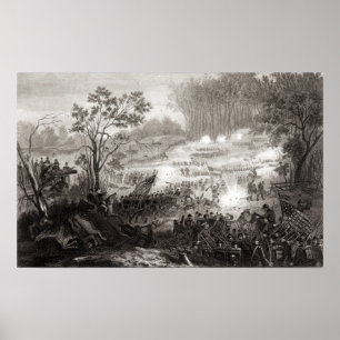 Poster La bataille à l'atterrissage de Pittsburg