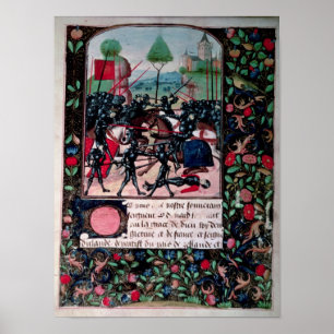Poster La bataille de Barnet, 1471