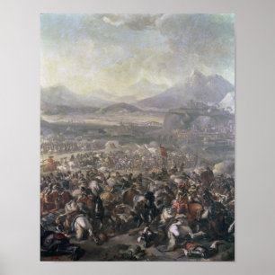 Poster La bataille de Montjuic, le 16 janvier 1641