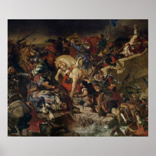 Poster La bataille de Taillebourg, le 21 juillet 1242,