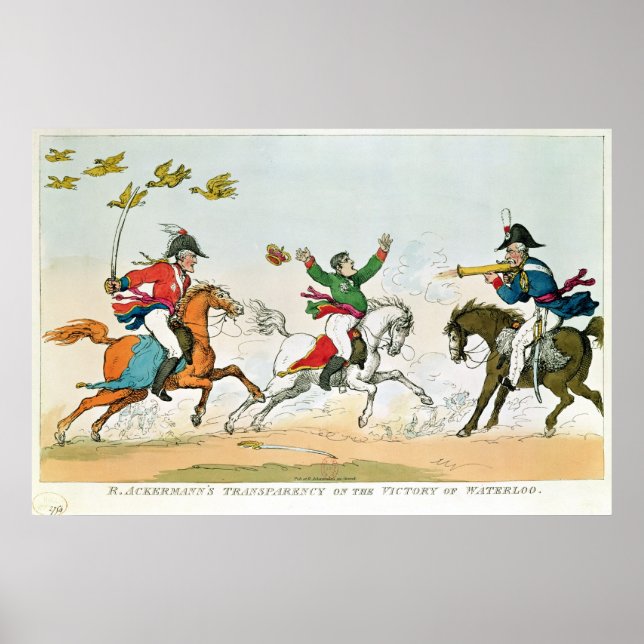 Poster La bataille de Waterloo (Devant)