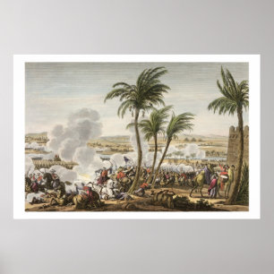 Poster La bataille des pyramides, 3 Thermidor, année 6 (2