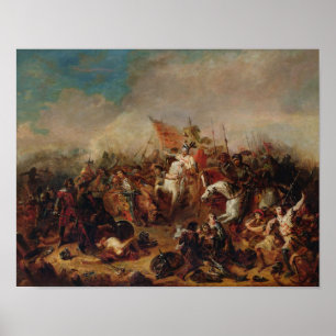 Poster La bataille d'Hastings en 1066