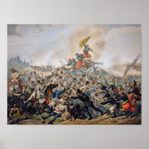 Poster La bataille du magenta