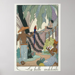 Poster La beauté au ralenti (imprimé pochoir)