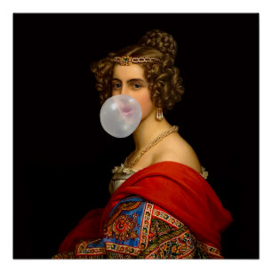 Poster La Beauté Bavaroise et le Bubble Gum	
