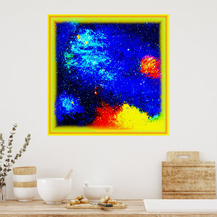 Poster La Beauté des Nebulas et des Galaxies. Commandez d