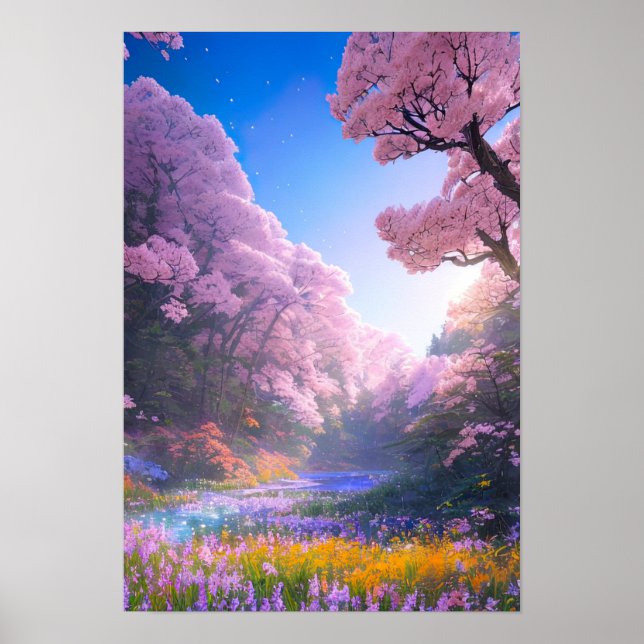 Poster La beauté du printemps (Devant)