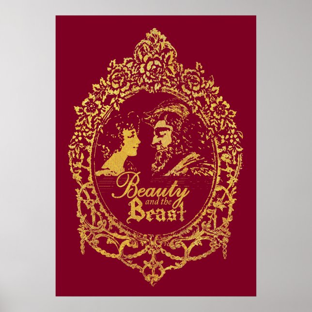 Poster La beauté et la bête (Devant)