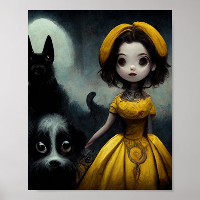 Poster La beauté et sa bête (Devant)