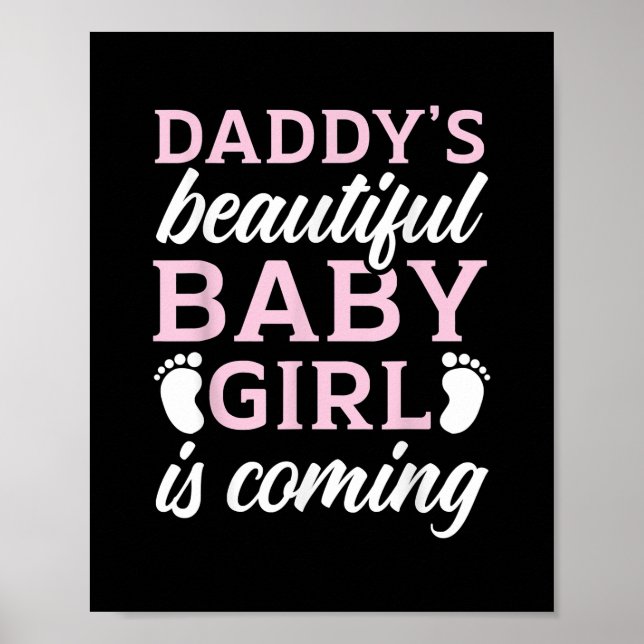Poster La belle fille de papa mens va venir bébé (Devant)