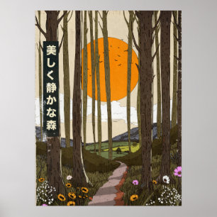 Poster La belle forêt calme