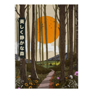 Poster La belle forêt calme