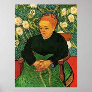 Poster La Berceuse (Augustine Roulin) de Vincent van Gogh