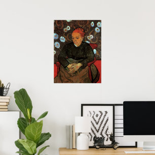 Poster La Berceuse (Augustine Roulin) de Vincent van Gogh