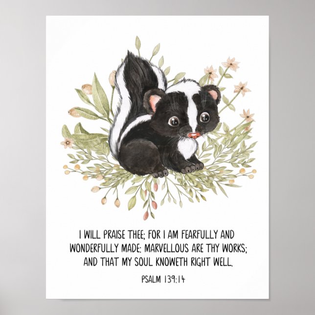 Poster La Bible Aquarellée, Faite Avec Peur Et Merveilleu (Devant)
