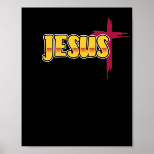 Poster La Bible Verse Jésus Dieu